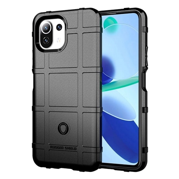 Rugged Shield case - Xiaomi Mi 11 Lite 5G - Sort Black