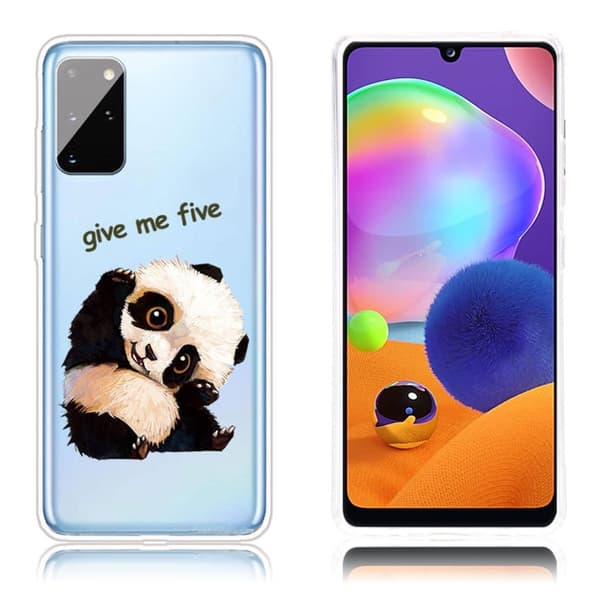 Deco Samsung Galaxy A31 cover - Hvid White