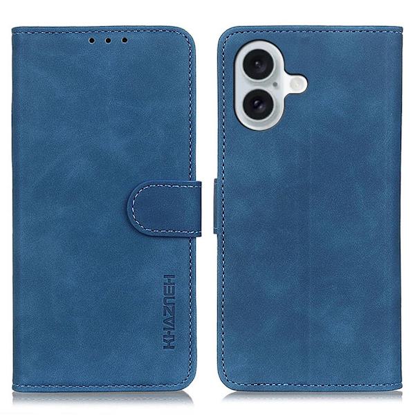 KHAZNEH iPhone 16 flip case - Sininen Blue