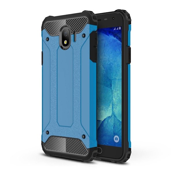 Samsung Galaxy J4 (2018) Armor Guard hybridskal - Ljusblå Blå