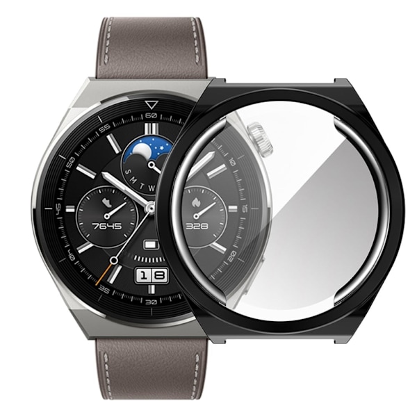 Huawei Watch GT 3 Pro 46mm yksinkertainen suojus - Musta Black