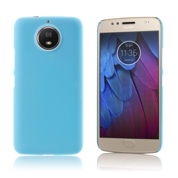 Motorola Moto G5S Enfärgat skal - Blå Blå