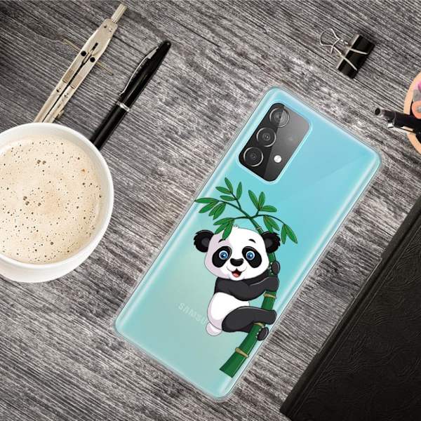 Deco Samsung Galaxy A52 5G skal - Panda Och Bambu multifärg