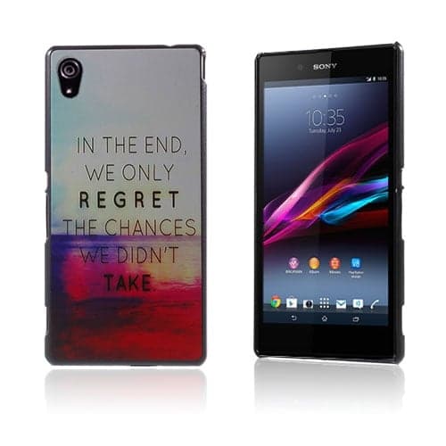 Westergaard Sony Xperia Z3+ Skal - Citat och Hav multifärg