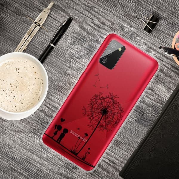 Deco Samsung Galaxy A02s skal - Par / Maskros Svart