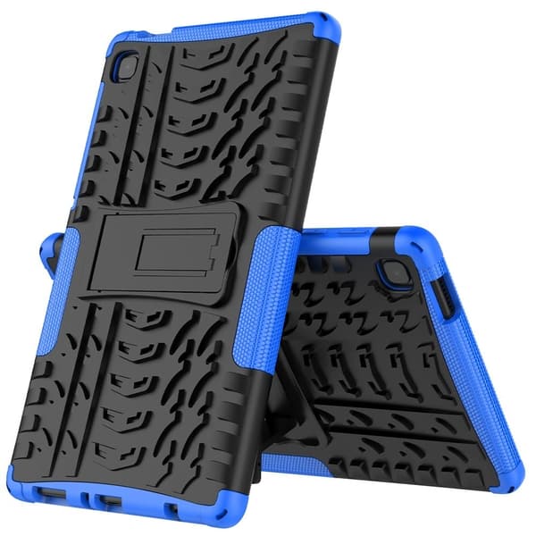 Dekkmønstret kickstand-etui for Samsung Galaxy Tab A7 Lite - Blå Blue