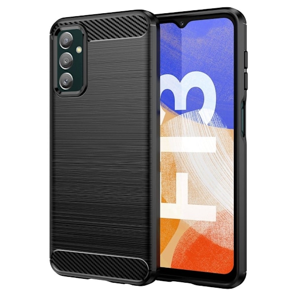 Carbon Flex Suojakotelo Samsung Galaxy M13 4g / F13 / M23 - Musta Black