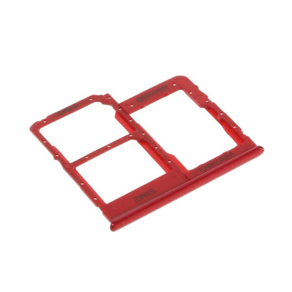 Samsung Galaxy A40 OEM sim-kortti lokeron pidike - Punainen Red