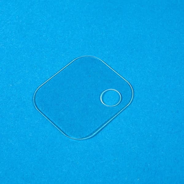 2 st Samsung Galaxy A03 arc edge skärmskydd av härdat glas Transparent