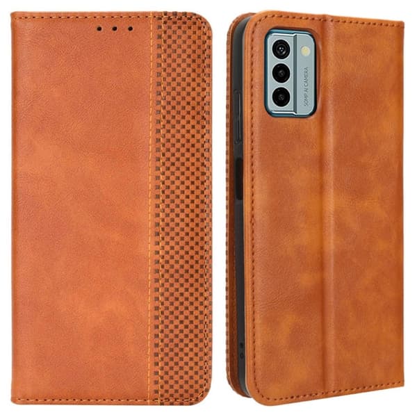 Bofink Vintage Nokia G22 Læder Etui - Brun Brown