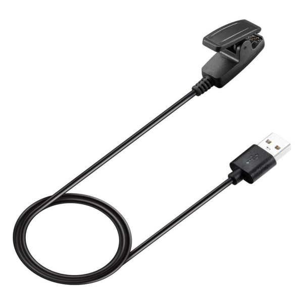 USB-opladerkabel til Garmin-ur Black