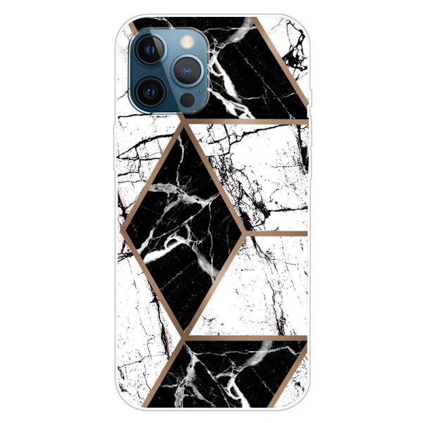 Abstract iPhone 16 Pro Max-skal - Stil N Svart