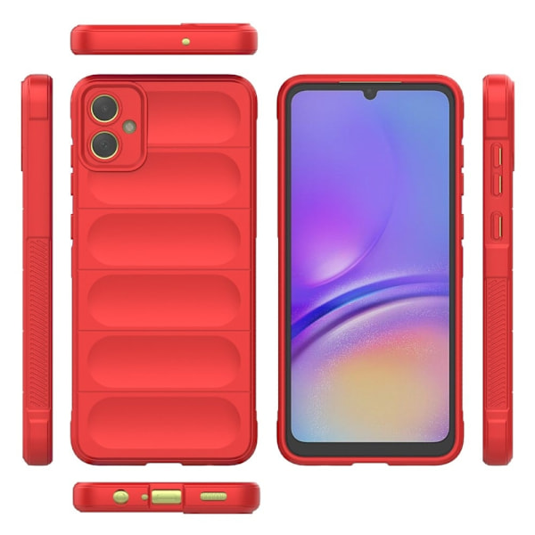 Blødt grebsformet Samsung Galaxy A05 cover - Rød Red