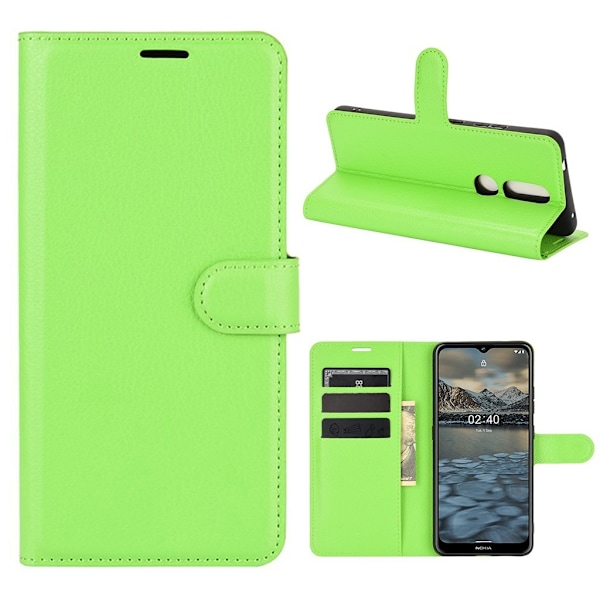 Classic Nokia 2.4 flip kuoret - Vihreä Green