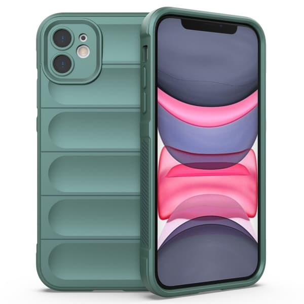 Deksel med mykt grep for iPhone 11 - Grønn Green