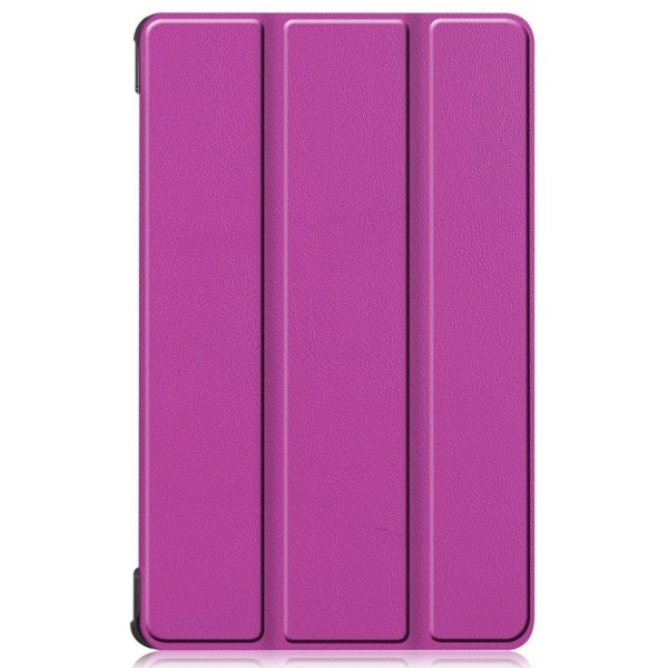 Lenovo Tab M8 yksinkertainen kolminkertainen nahkainen kotelo - Violetti Purple