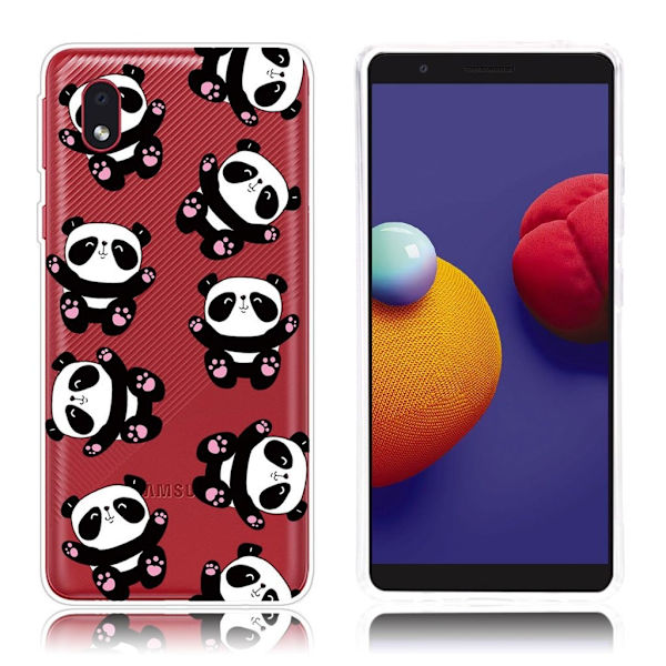 Deco Samsung Galaxy A01 Core Etui - Pandaer Black