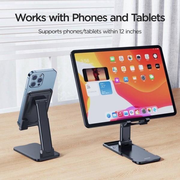 Joyroom Universal desktop phone and tablet holder - White Vit