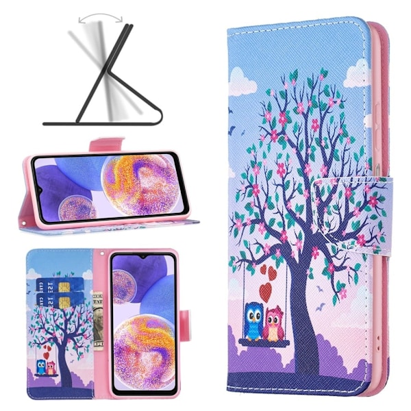 Wonderland Samsung Galaxy A73 fodral -Flerfärgad multifärg