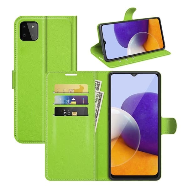 Classic Samsung Galaxy A22 5G fodral - Grön Grön