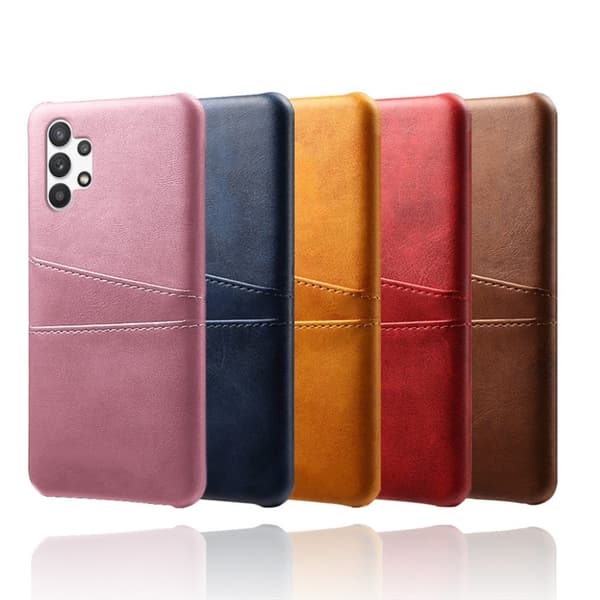 Dual Card Etui Samsung Galaxy A32 5G - Sort Black
