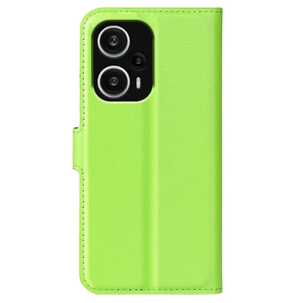 Classic Xiaomi Poco F5 / Redmi Note 12 Turbo Flippetui - Grønn Green