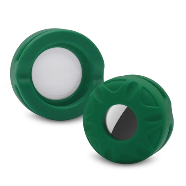 AirTags pet tracker silicone cover - Blackish Green / Size: S Grön