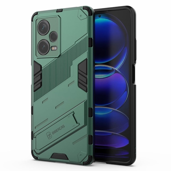 Stöttåligt Xiaomi Redmi Note 12 Pro Plus hybridskal - Grön Grön