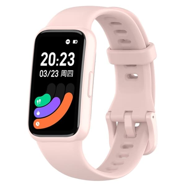 Håll B3 enkel klockarmband i silikon - Rosa Rosa