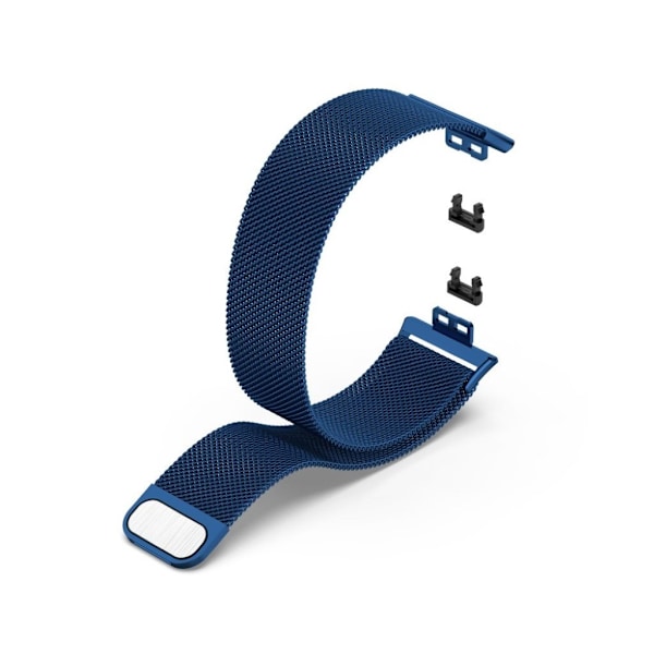 Huawei Watch Fit rustfrit stål rem - mørkeblå Blue