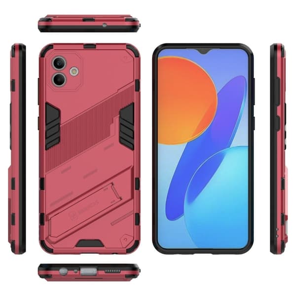 Støtsikkert hybriddeksel for Samsung Galaxy A04 - Rose Pink