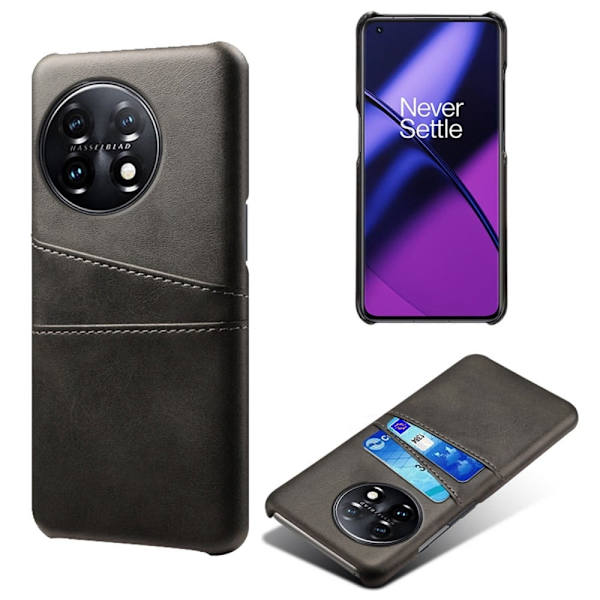 Dual Card Etui OnePlus 11 - Sort Black