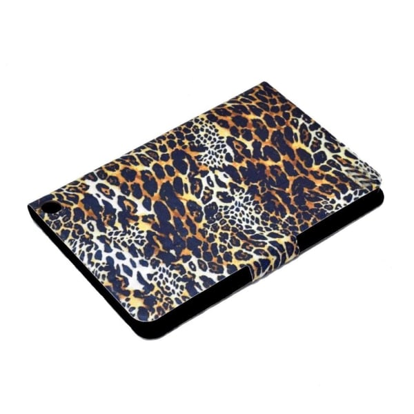 Amazon Fire 7 (2022) cool pattern leather case - Leopard Multicolor