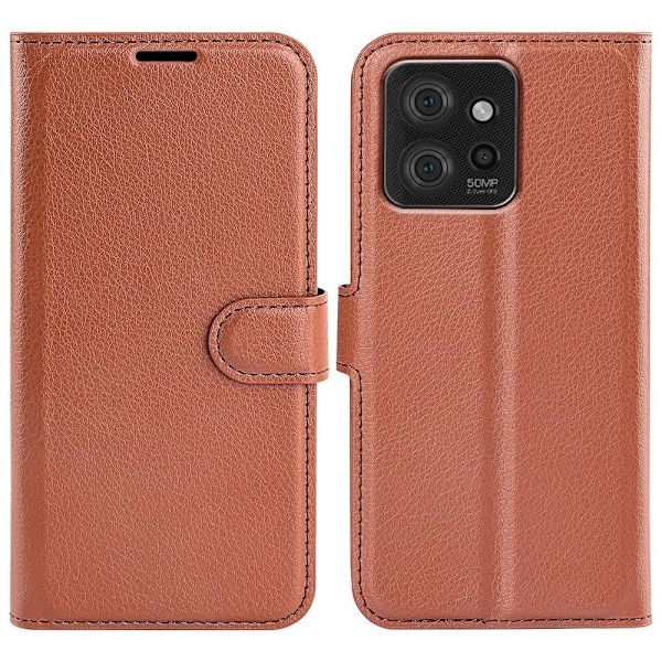 Classic Motorola ThinkPhone Flippetui - Brun Brown