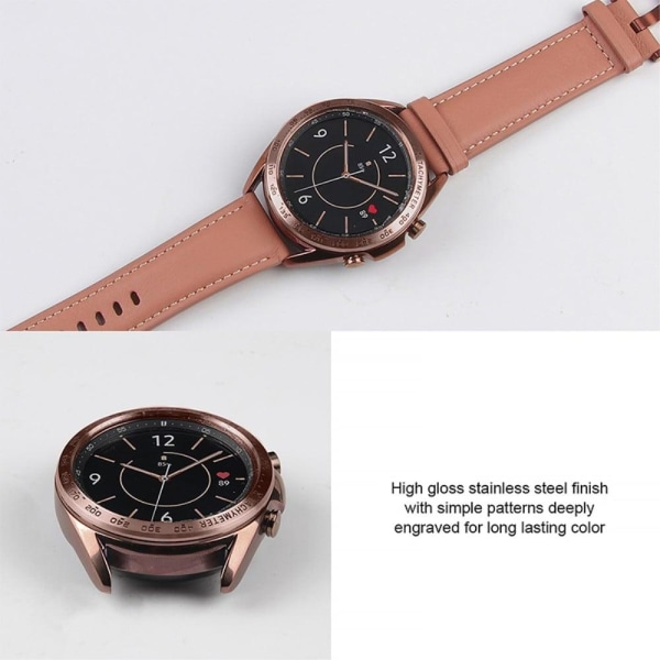 Samsung Galaxy Watch 3 (41mm) ring i rostfritt stål - Brons Brun