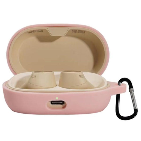 Jabra Elite 7 Pro silicone case - Pink Rosa