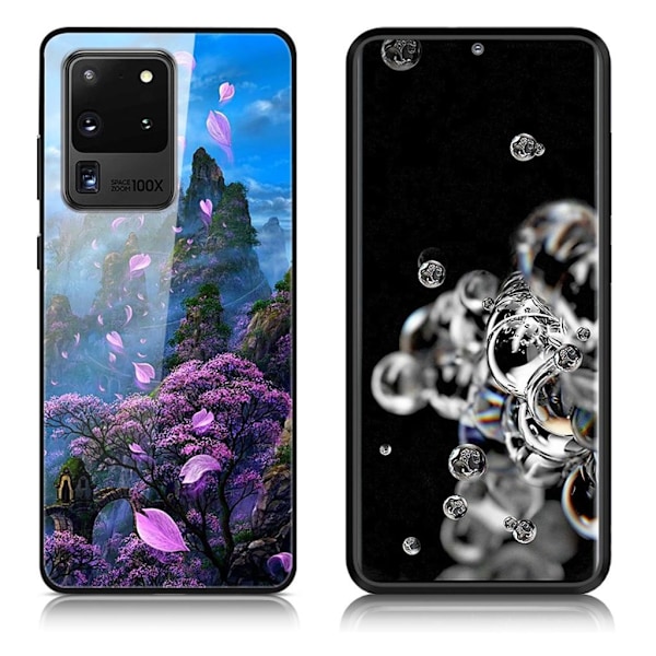 Fantasy Samsung Galaxy S20 Ultra cover - Ståltråd Purple