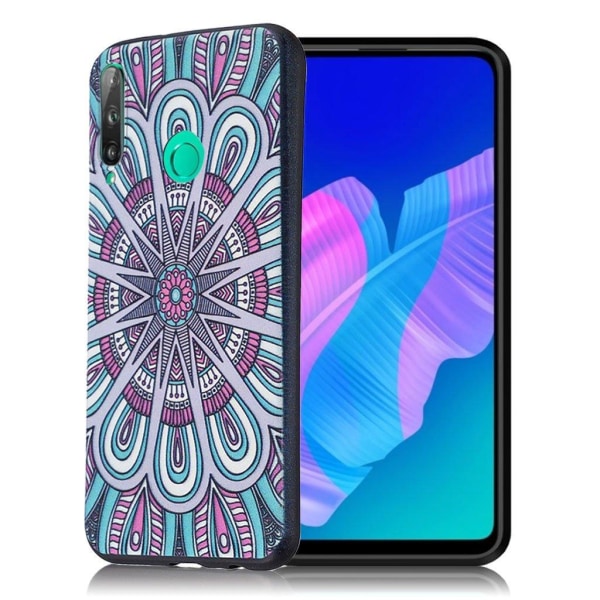 Imagine Huawei P40 Lite E Cover - Mandala Blomst Multicolor