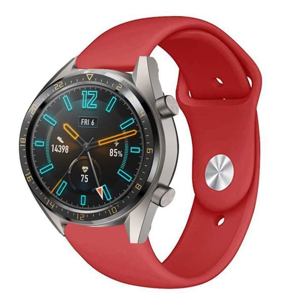 Huawei Watch GT / Watch Magic silikoneurrem - rød Red