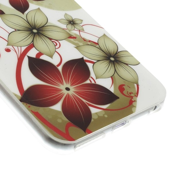 Smukt fleksibelt blomstercover til iPhone 6 Plus / 6s Plus Multicolor