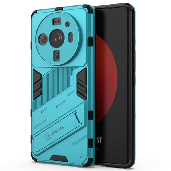 Stöttåligt Xiaomi 12S Ultra hybridskal - Blå Blå
