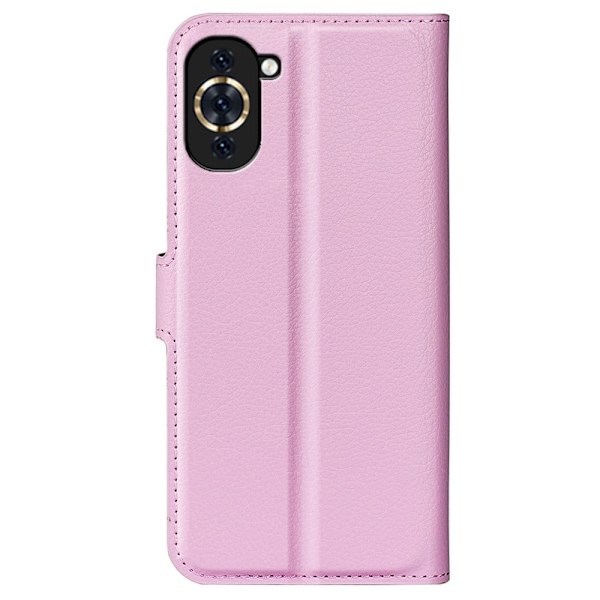 Klassisk Huawei Nova 10 Pro Flip Etui - Lyserød Pink