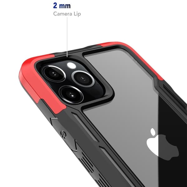 Støtsikkert Beskyttelsesdeksel til iPhone 13 Pro Max - Hvit / Blå Multicolor
