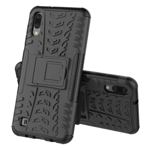 Offroad Samsung Galaxy A10 kuoret - Kaikki mustaa Black