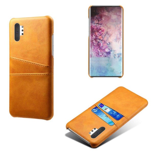 Dual Card Samsung Galaxy Note 10 Pro cover - Orange Orange