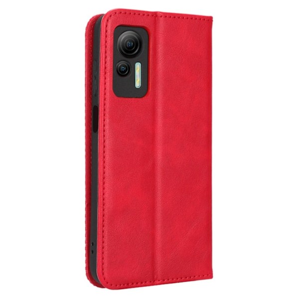 Bofink Vintage Ulefone Note 14 Läderfodral - Röd Röd