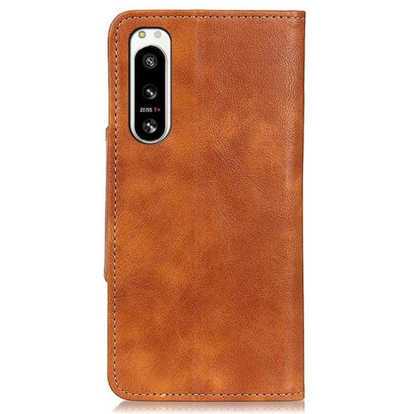 Alpha Sony Xperia 5 Iv Läppäkotelo - Ruskea Brown