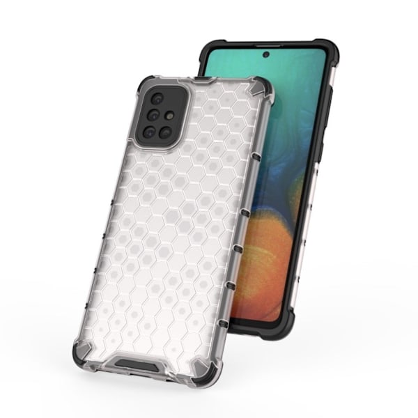 Bofink Honeycomb Samsung Galaxy A71 skal - Vit Vit