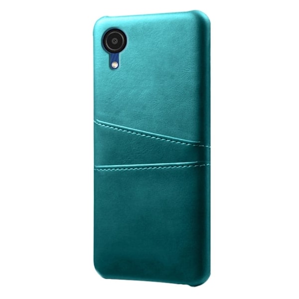 Samsung Galaxy A23e skal med korthållare - Grön Grön