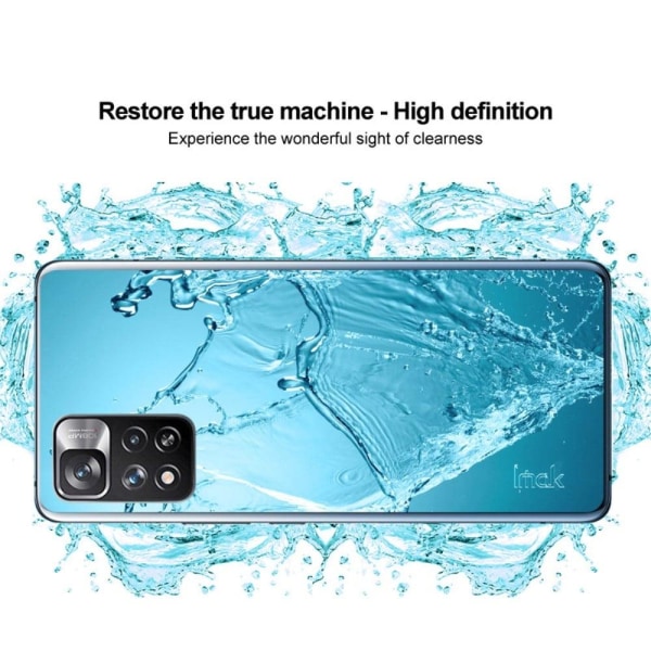 Imak UX-5 Cover för Xiaomi Redmi Note 11 Pro 5G / 11 Pro Plus 5G - Transparent Transparent